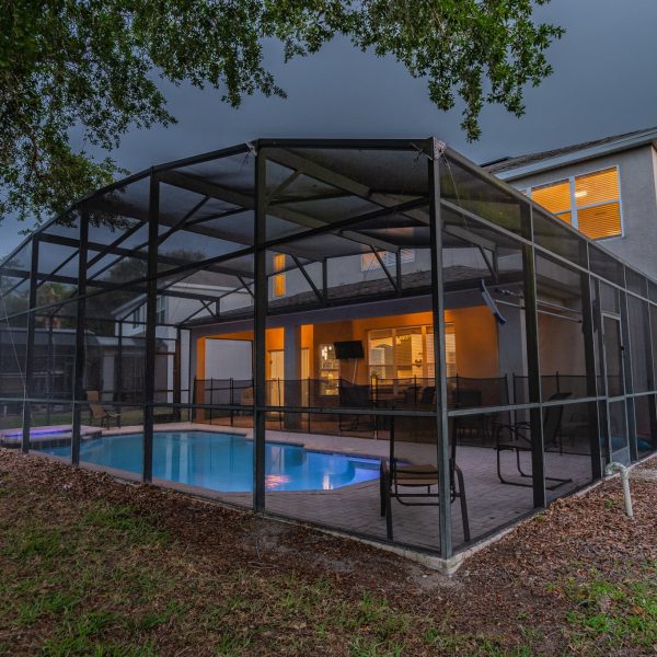 Mickey's Sunshine Oasis Vacation Home for rent near Disney in Central Florida with easy access to parks and plenty of room for guests. Community amenities, a pool, themed rooms, and a game room at this amazing rental for your Florida vacation